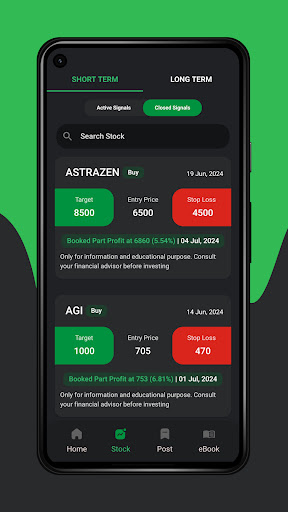 StockIsto - Stock Market Tips Screen 3