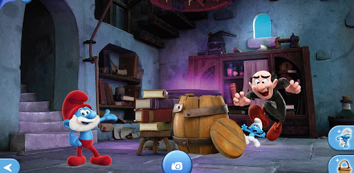Android application Smurf memo- and sticker-fun screenshort