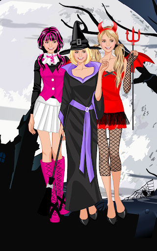 Halloween  dress up game