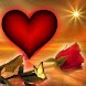愛の心のアニメーション - Androidアプリ