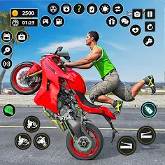GT Bike Racing Game Moto Stunt - Screenshot 1