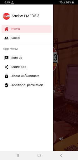 Ssebo FM 106.3 Screen 2