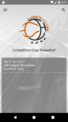 Android application Competitive Edge screenshort
