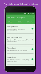 RAM & Game Booster by Augustro Screenshot