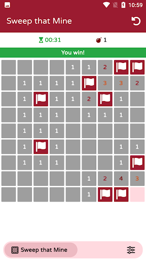 MineSweeper Screen 2