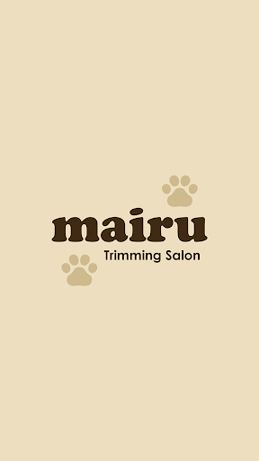Android application トリミングサロン mairu　公式アプリ screenshort