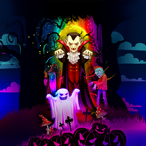 4K Wallpaper HD - Halloween Dr logo