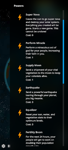 My Planet Screen 2