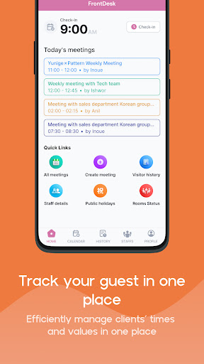 Yunige FrontDesk Screen 3