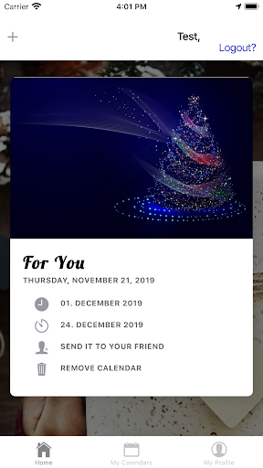 Advent Calendar Screen 2