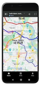Noida Metro Nav Fare Route Map