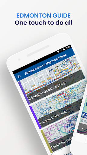 Android application Edmonton Bus LRT Map (Offline) screenshort