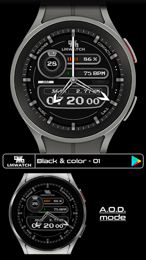 LMwatch black and color 01 Screenshot 1 - AppWisp.com
