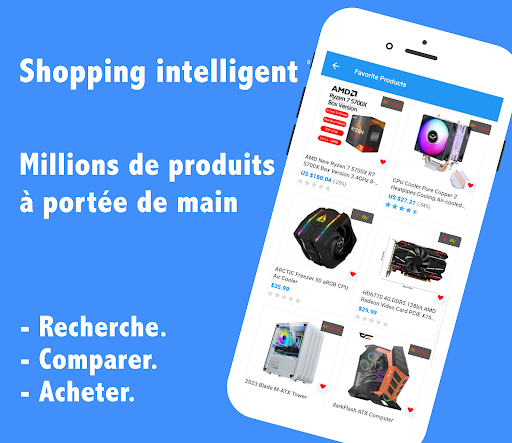 Aperçu de l'application