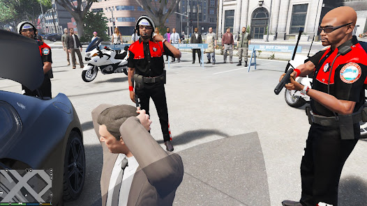 Captura de Pantalla 6 Police Mega Jobs City android
