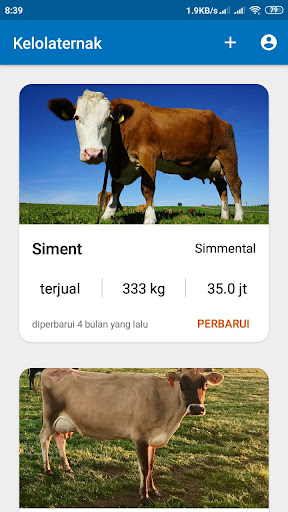 Android application Kelolaternak screenshort