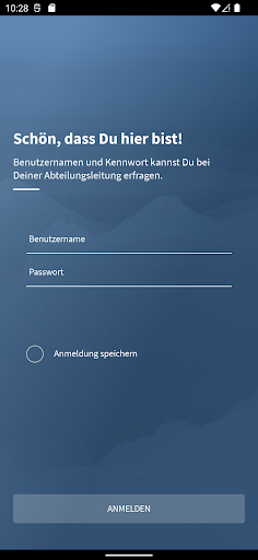 Android application smart.teams screenshort