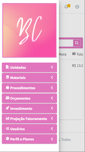 Android application Belecost screenshort