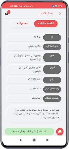 بی ویزیتور - مصرف کننده