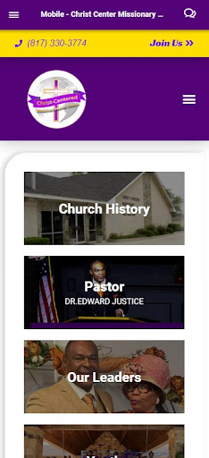 Android application Christ-Centered Missionary BC screenshort