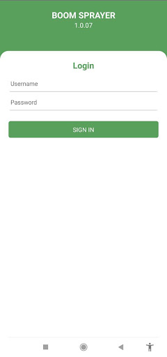 Android application Spraying App GGP screenshort