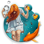 Cover Image of Download Lonely Girl Launcher Theme  APK