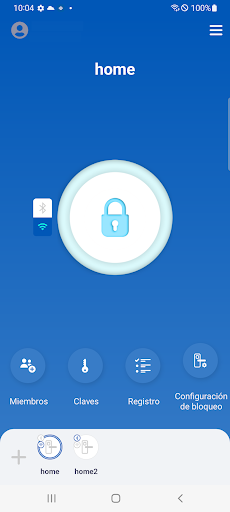 Android application Excel Smart Doorlock screenshort