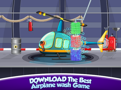 Kids Plane Wash Garage