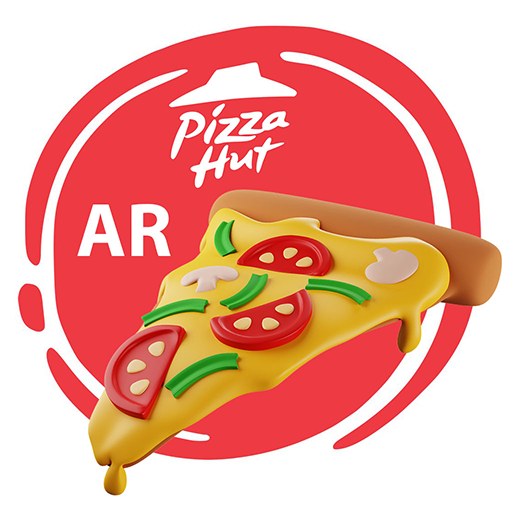 3D פיצה האט logo