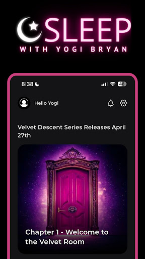 Screenshot of SLEEP with Yogi Bryan