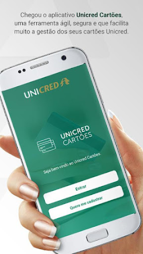 Android application Unicred Cartões screenshort