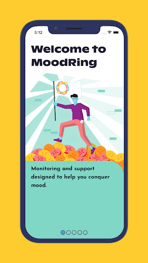 Android application MoodRing App screenshort