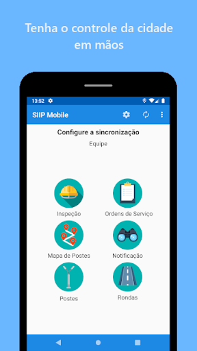 Android application SIIP Reazo Recadastro screenshort