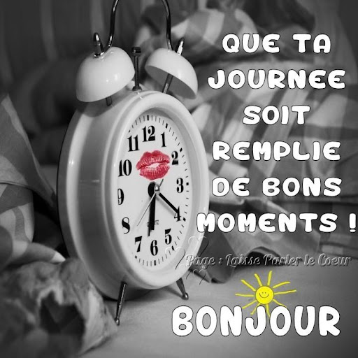 Bonjour, Bonne Journée  Bonne Nuit