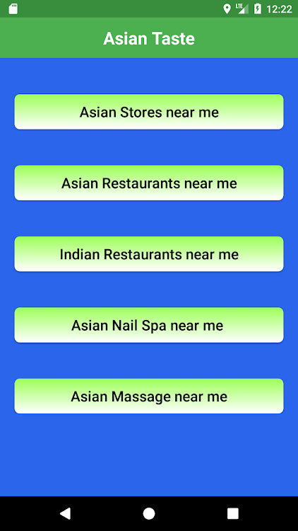 Asian Taste: Find Asian Food, - 1.0 - (Android)