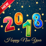 New Year Name Greeting 2018 icon