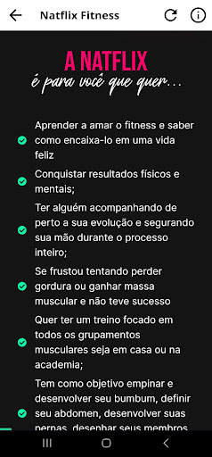 Natflix Fitness Treinos Screen 3