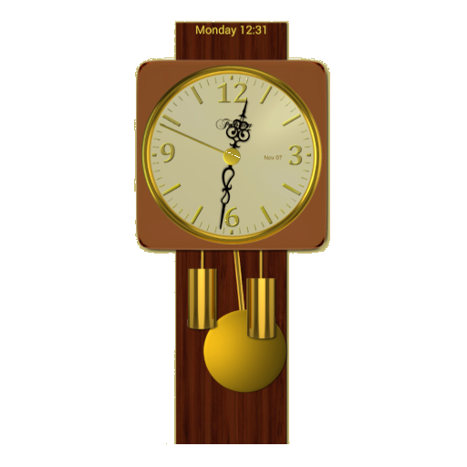 Modern Pendulum Wall Clock  Icon