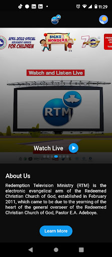 Android application RTM TVONE screenshort