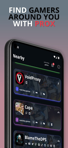Android application Prox screenshort