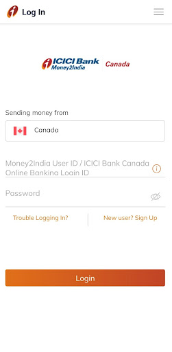 Money2India (Canada) Screen 2