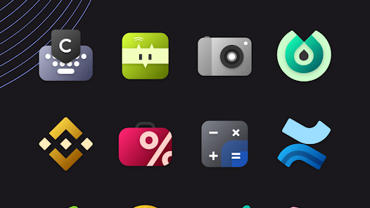 Graphite Icon Pack Mod APK 1.2.2 (Patched) Gallery 1