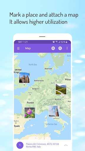 Screenshot of POPdiary - diary, journal