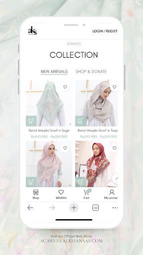 ALKHANSAS Scarves Screen 2