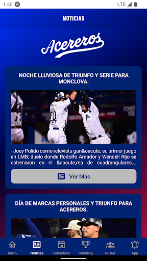 Acereros de Monclova Oficial Screen 2