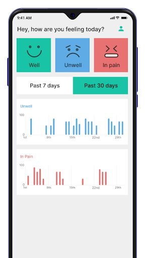 Android application Daily Health Log App screenshort