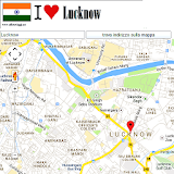 Lucknow map icon