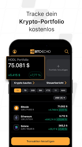 BTC-ECHO Bitcoin & Krypto News screenshot 5