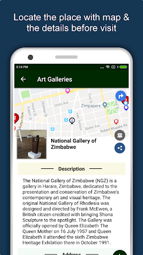 Screenshot of Zimbabwe Travel & Explore, Off