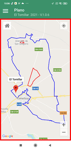Android application Club Deportivo El Tomillar screenshort